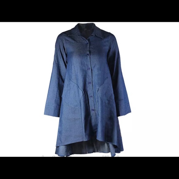 Denim dress - Picture 4 of 5